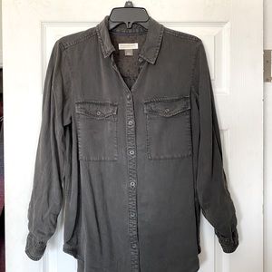 Anthropologie Button Down Top